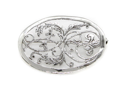 Simply Silver Brooch