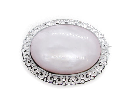 Pink Stone Brooche