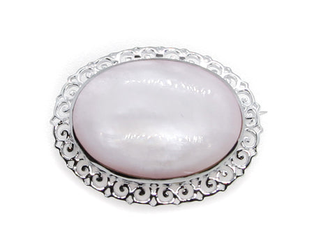 Pink Stone Brooche