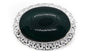 Green Stone Brooche