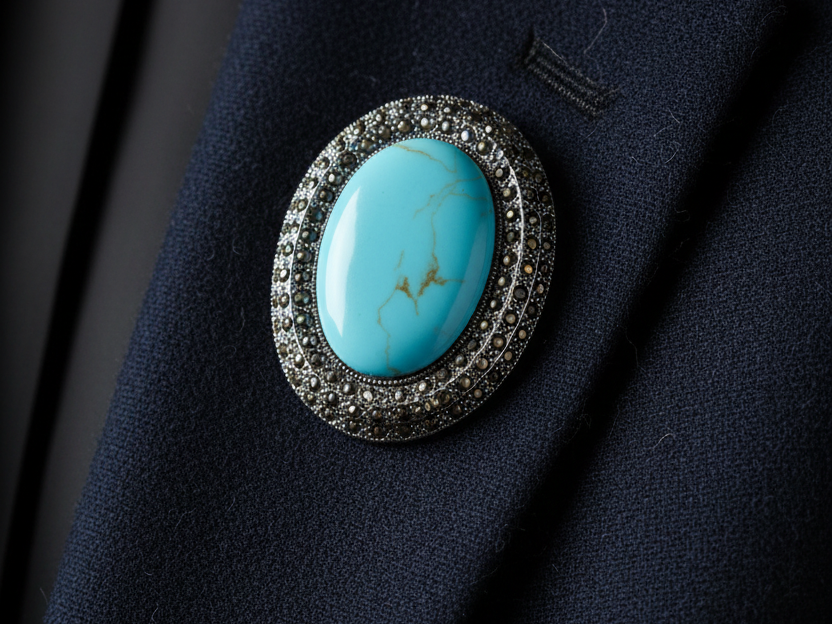 Marcasite Brooche