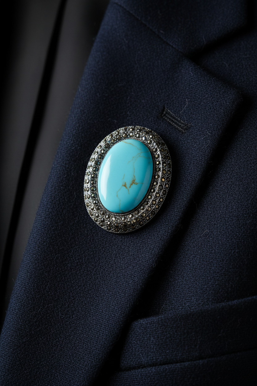 Marcasite Brooche