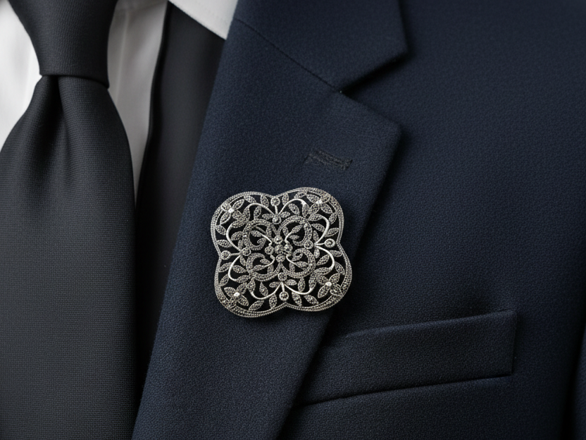 Marcasite Brooche