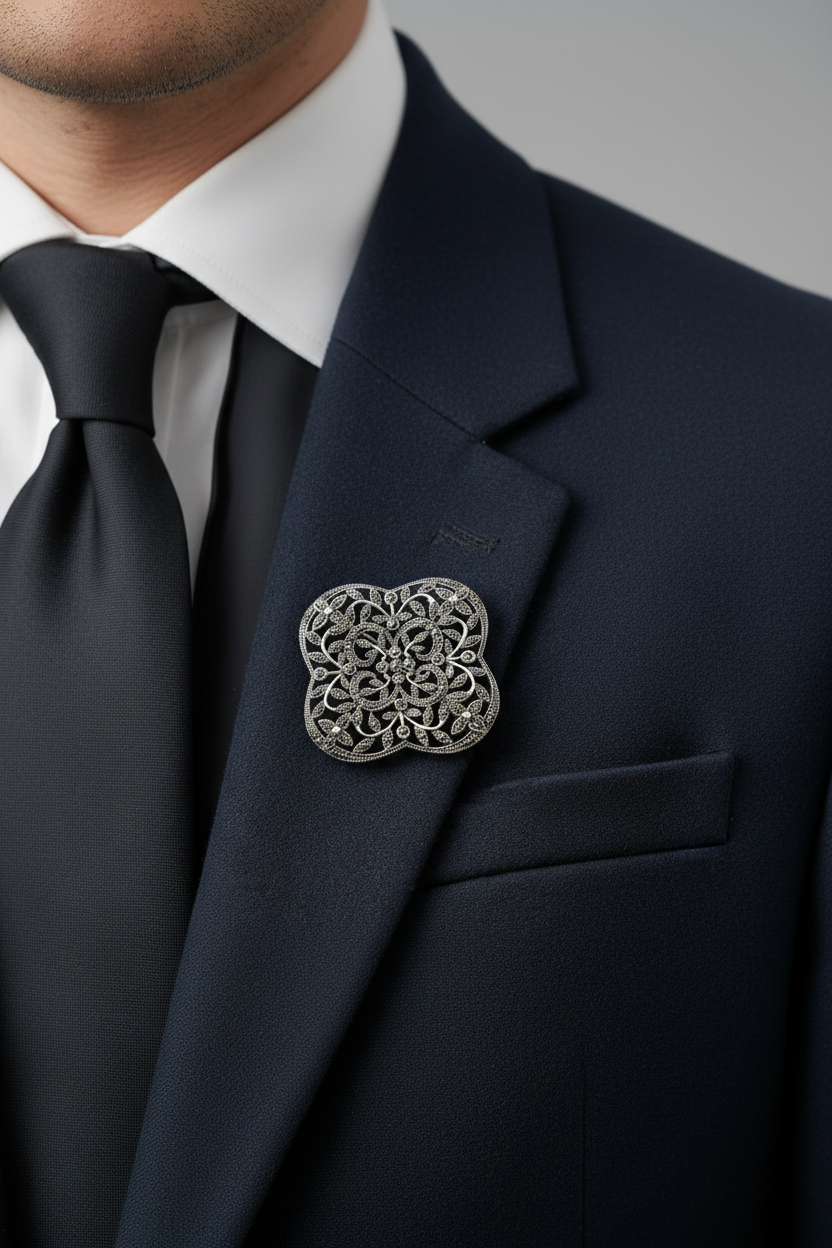 Marcasite Brooche