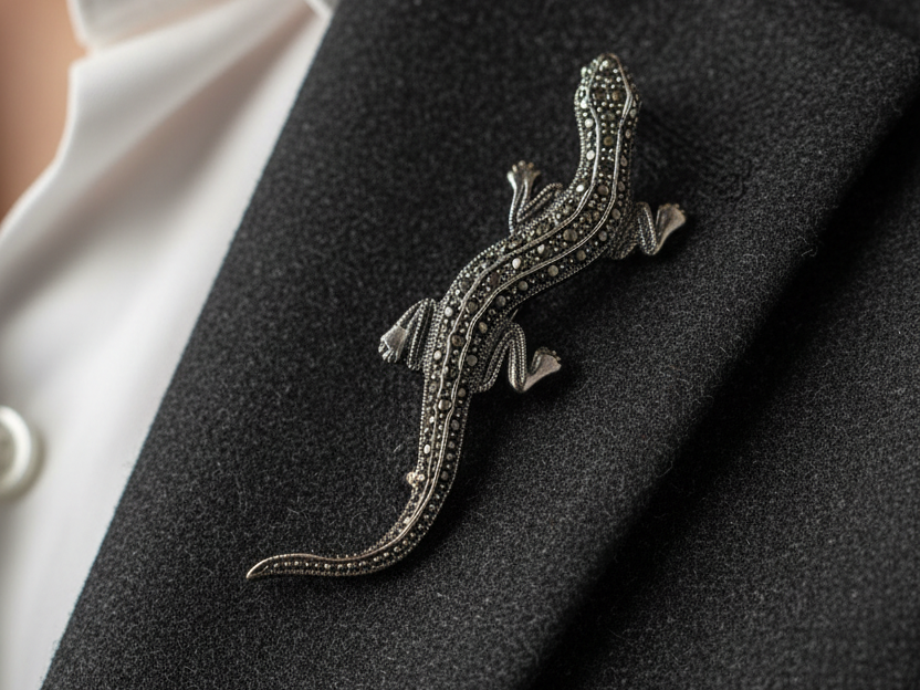 Marcasite Brooche