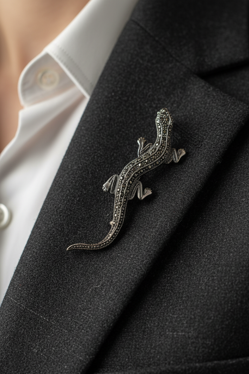 Marcasite Brooche
