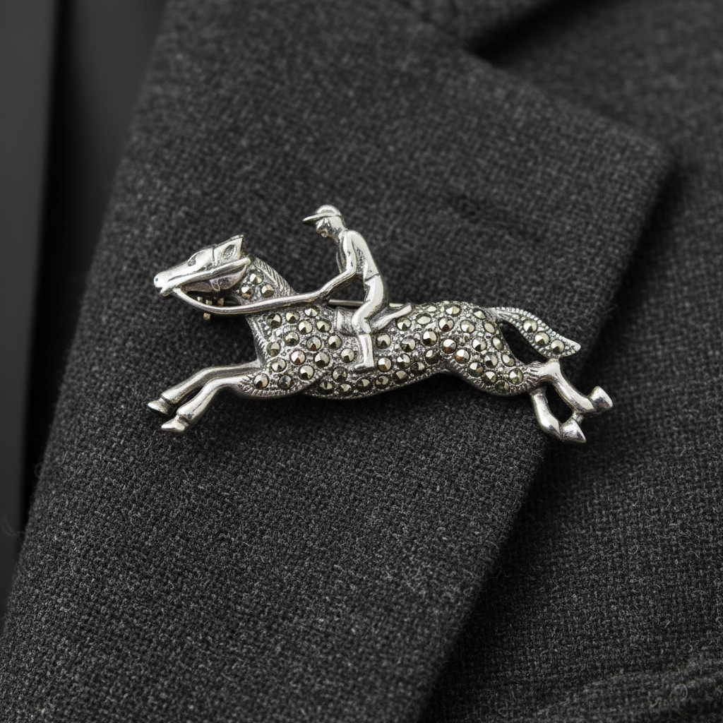 Marcasite Brooche
