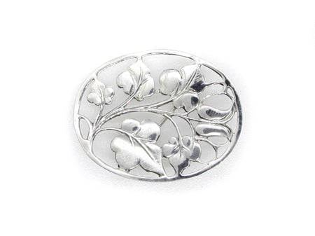 Simply Silver Brooch