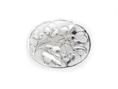 Simply Silver Brooch