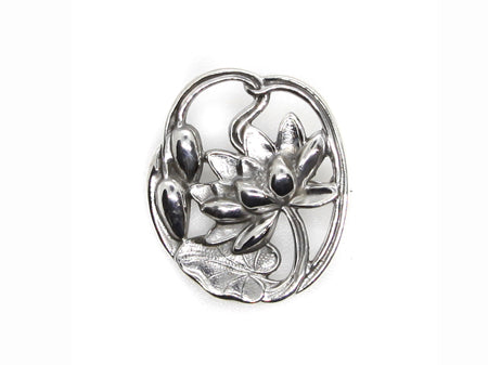 Simply Silver Brooch