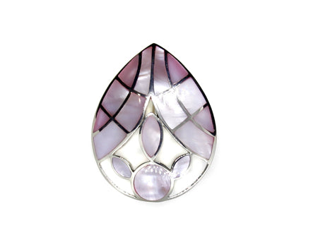 Pink Stone Brooche