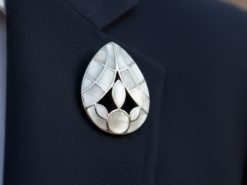 Opal Stone Brooche