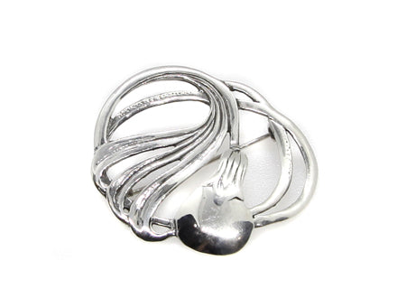 Simply Silver Brooch