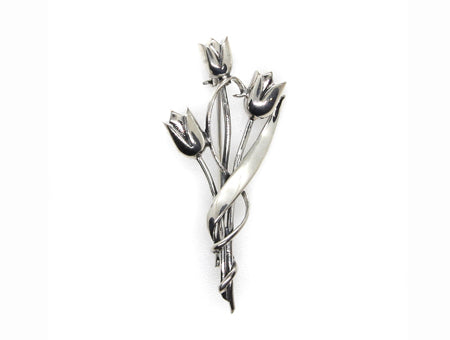 Simply Silver Brooch