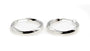 A Silver Hoop Earring