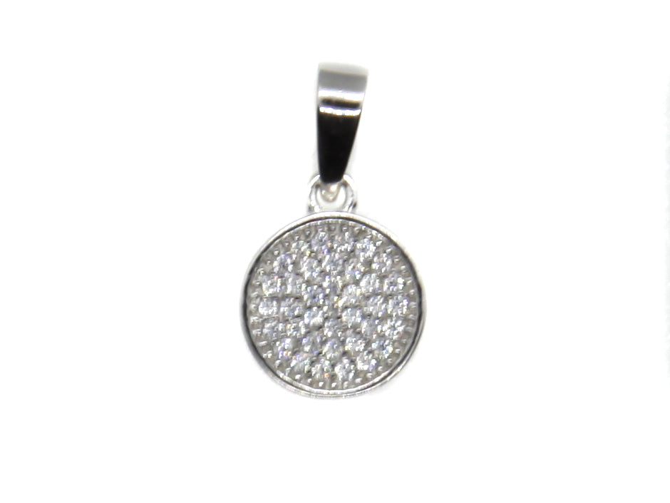 A Silver Cz Pendant