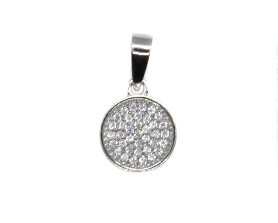 A Silver Cz Pendant