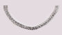 White Cubic Zirconia Necklace