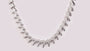 White Cubic Zirconia Necklace