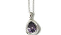 Amethyst Cubic Zirconia Necklace