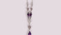 Amethyst Cubic Zirconia Necklace