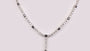 Black Cubic Zirconia Necklace