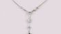 Black Cubic Zirconia Necklace