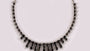 Black Cubic Zirconia Necklace