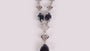 Black Cubic Zirconia Necklace