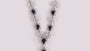 Black Cubic Zirconia Necklace