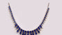 Sapphire Cubic Zirconia Necklace