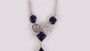 Sapphire Cubic Zirconia Necklace