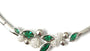 A Emerald Cubic Zirconia Necklace