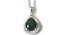 Emerald Cubic Zirconia Necklace