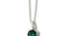 Emerald Cubic Zirconia Necklace