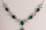 Emerald Cubic Zirconia Necklace