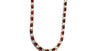A Garnet Cubic Zirconia Claw Set Tennis Necklace
