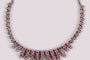 Pink Cubic Zirconia Necklace
