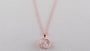 A White Cubic Zirconia Necklace.