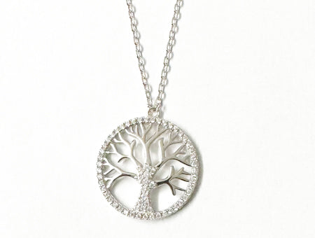 Silver Tree of Life Necklace