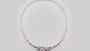 A White Cubic Zirconia Necklace.