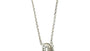 A Silver White CZ Stone Necklace