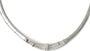 A White Cubic Zirconia Necklace.