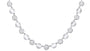 A Silver Cubic Zirconia Necklace