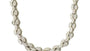 A White Cubic Zirconia Silver Necklace