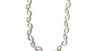 A Silver White CZ Necklace