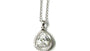 A White Cubic Zirconia Necklace