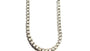 A White Cubic Zirconia Claw Set Tennis Silver 3mm Stone Necklace