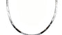 A White Cubic Zirconia Necklace