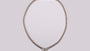 A White Cubic Zirconia Necklace.